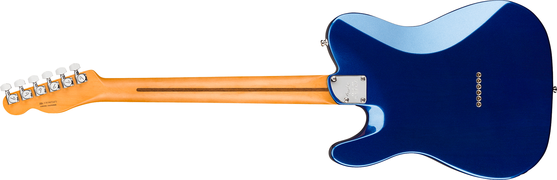 Fender Tele American Ultra 2019 Usa Mn - Cobra Blue - E-Gitarre in Teleform - Variation 1