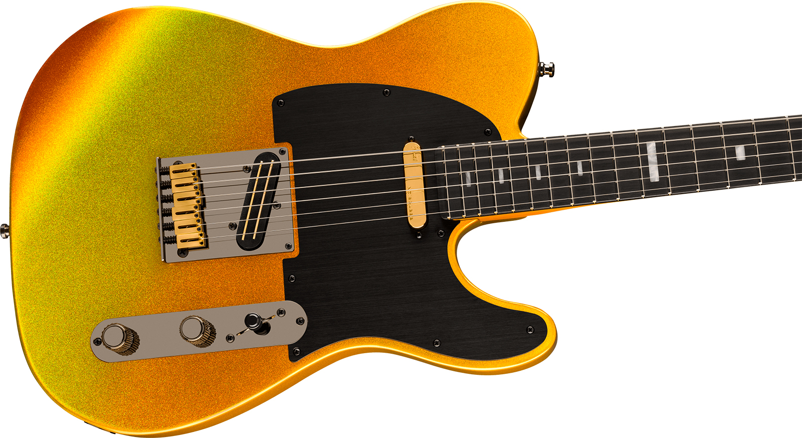 Fender Tele American Ultra Ii 75th Ann. Usa Hs Ht Eb - Liquid Gold - E-Gitarre in Teleform - Variation 3