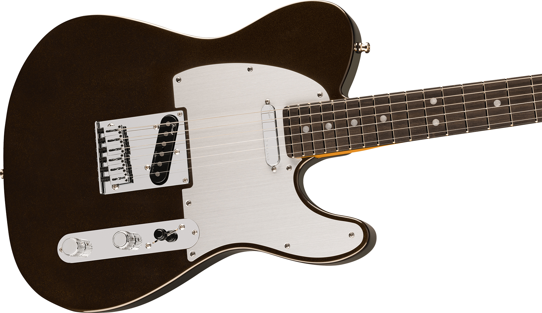 Fender Tele American Ultra Ii Usa 2s Ht Eb - Texas Tea - E-Gitarre in Str-Form - Variation 2