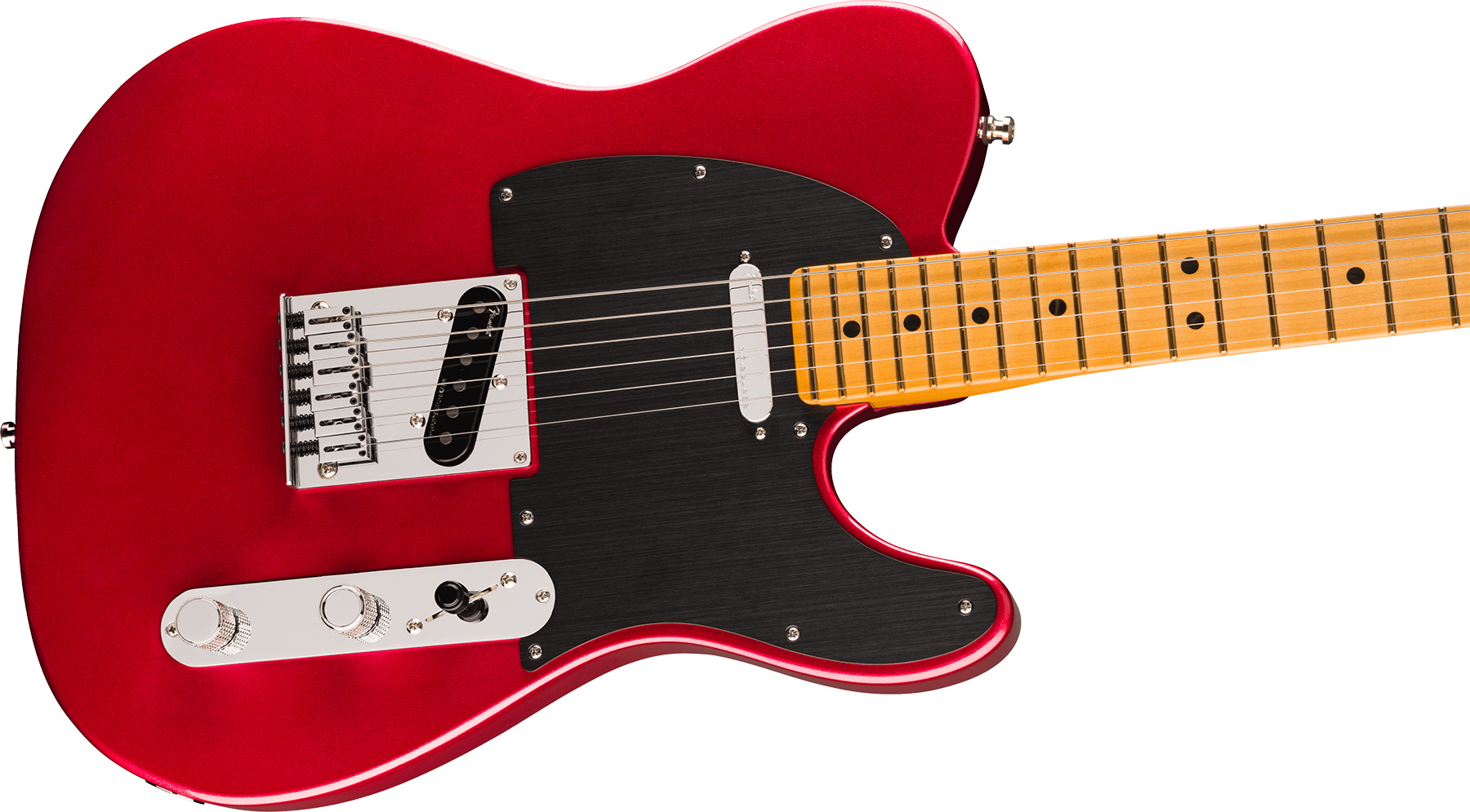 Fender Tele American Ultra Ii Usa 2s Ht Mn - Sinister Red - E-Gitarre in Str-Form - Variation 2