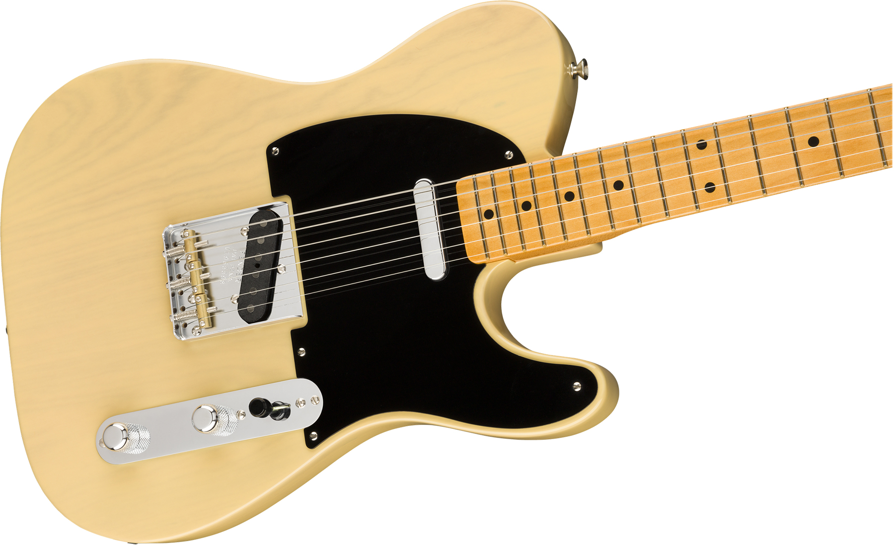 Fender Tele Broadcaster 70th Anniversary Usa Mn - Blackguard Blonde - E-Gitarre in Teleform - Variation 2