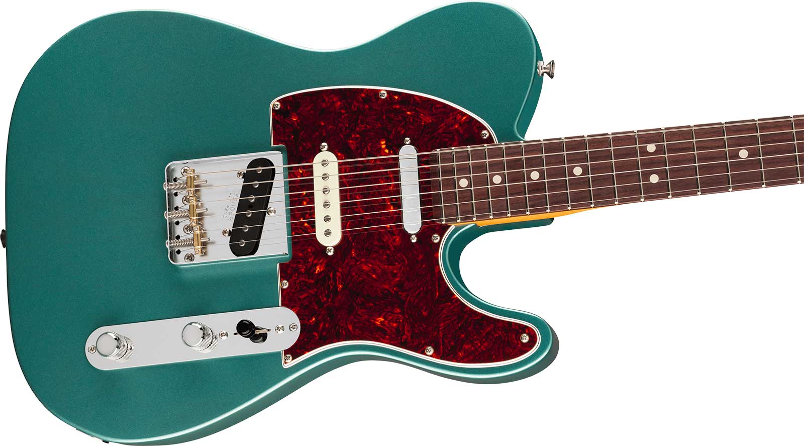 Fender Tele Classic Hotshot American Pro Usa 3s Ht Rw - Faded Sherwood Green Metallic - E-Gitarre in Teleform - Variation 2