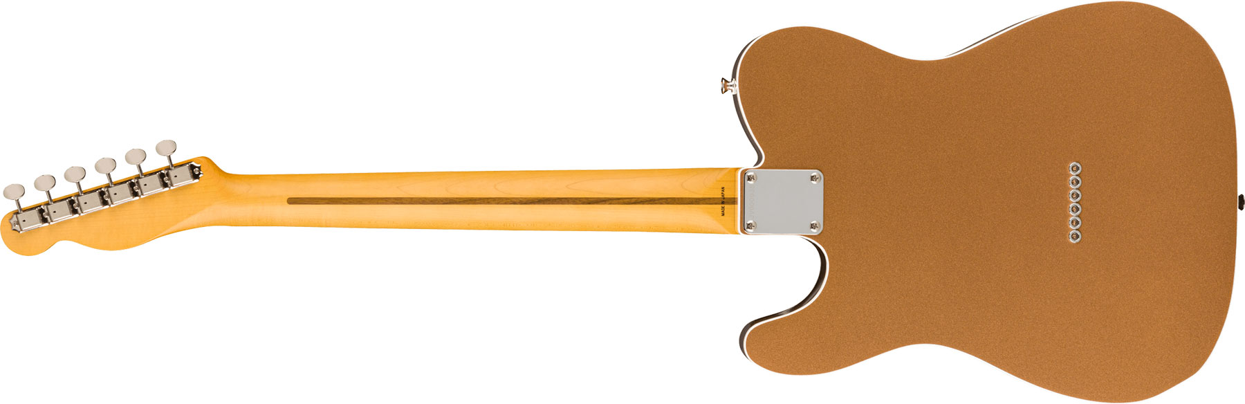 Fender Tele Custom '60s Jv Modified Jap 2s Ht Rw - Firemist Gold - E-Gitarre in Teleform - Variation 1
