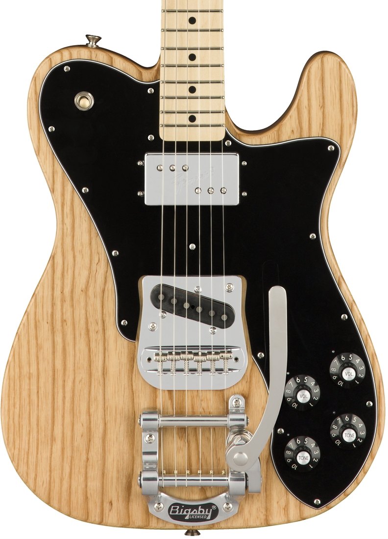 Fender Tele Custom 72 Bigsby Classic Ltd Mex Sh Mn - Natural - E-Gitarre in Teleform - Variation 2