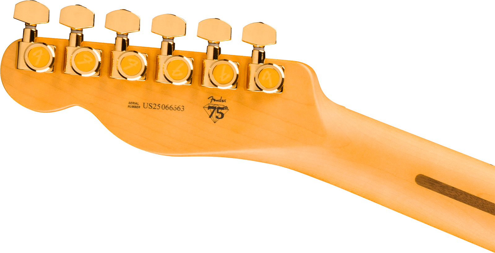 Fender Tele Custom American Pro Ii 75th Ann. Usa 2s Ht Mn - 2-color Sunburst - E-Gitarre in Teleform - Variation 4