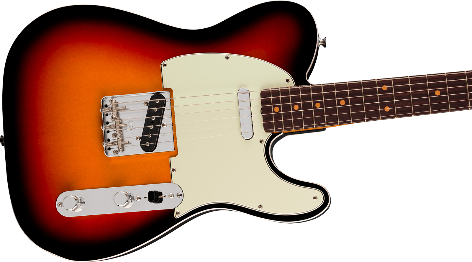 Fender Tele Custom Early 60s Vintera 3 Ltd Mex 2s Ht Rw - 3-color Sunburst - E-Gitarre in Teleform - Variation 2