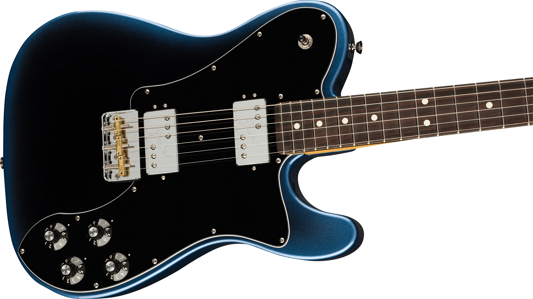 Fender Tele Deluxe American Professional Ii Usa Rw - Dark Night - E-Gitarre in Teleform - Variation 2