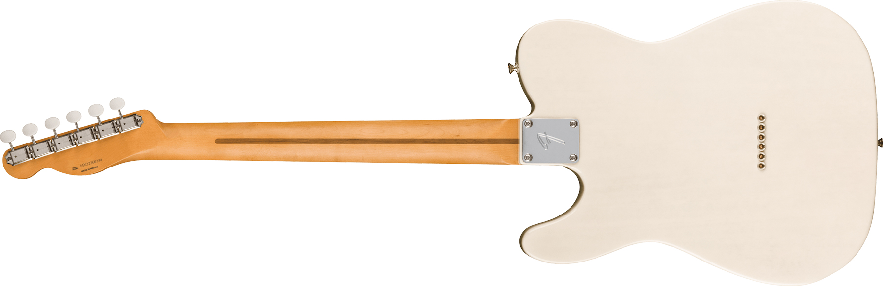Fender Tele Gold Foil Ltd Mex 2mh Ht Eb - White Blonde - E-Gitarre in Teleform - Variation 1