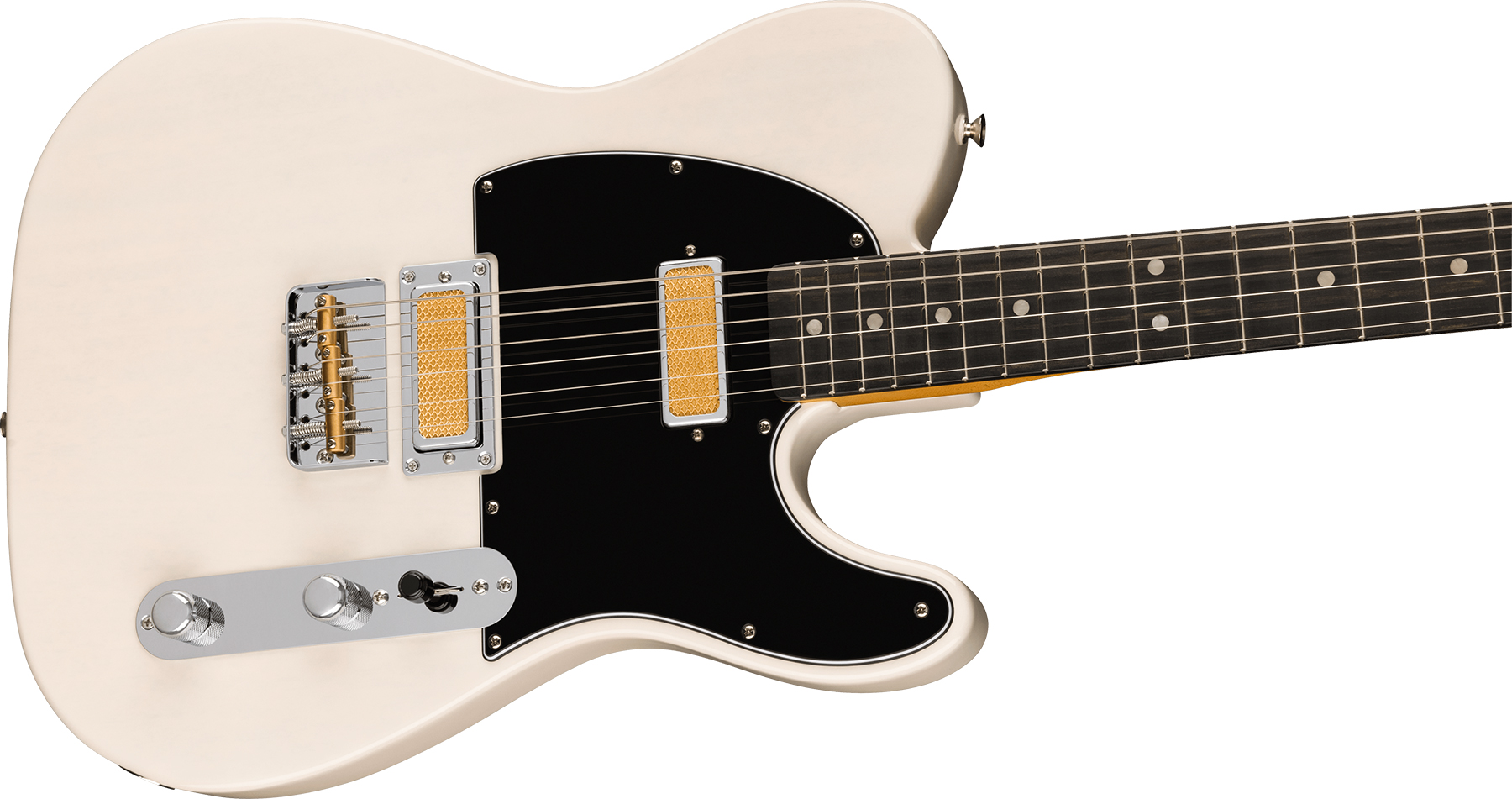 Fender Tele Gold Foil Ltd Mex 2mh Ht Eb - White Blonde - E-Gitarre in Teleform - Variation 2