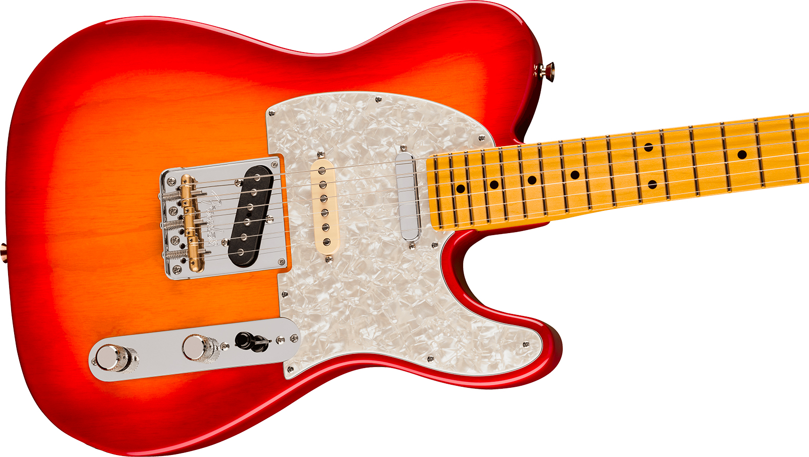 Fender Tele Hot Shot American Pro. Usa  2s Ht Mn - Aged Cherry Burst - E-Gitarre in Teleform - Variation 2