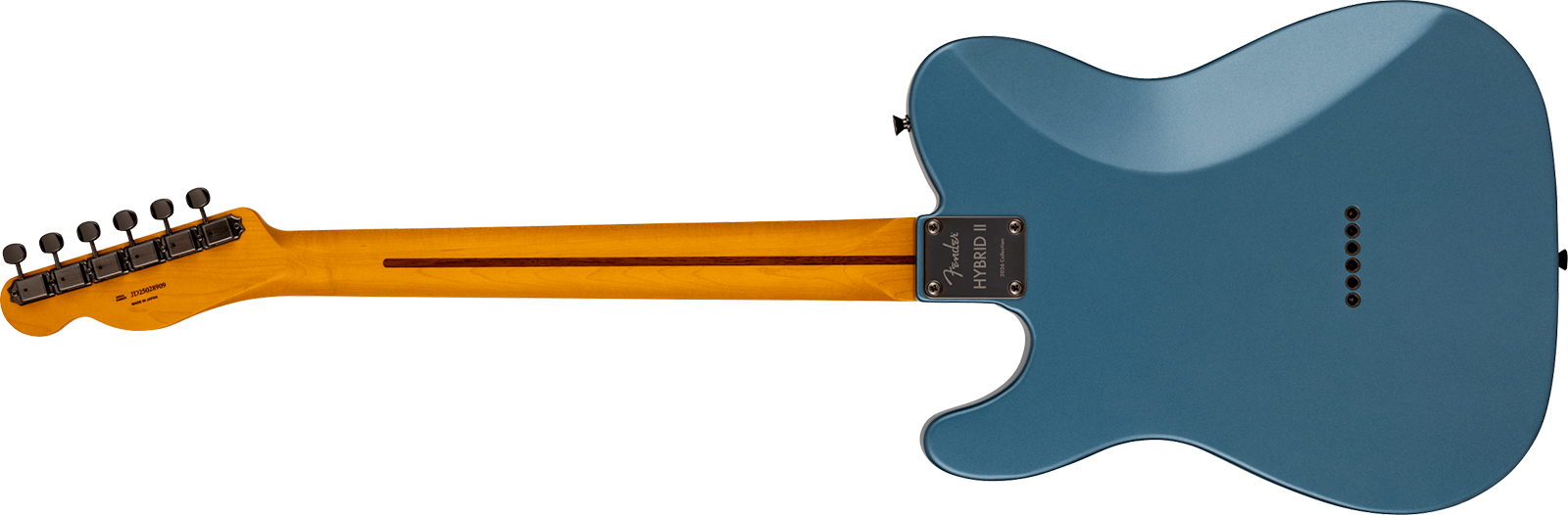 Fender Tele Hybrid Ii Mij Ltd Jap 2s Ht Mn - Matte Aero Blue Satin Metallic - E-Gitarre in Teleform - Variation 1