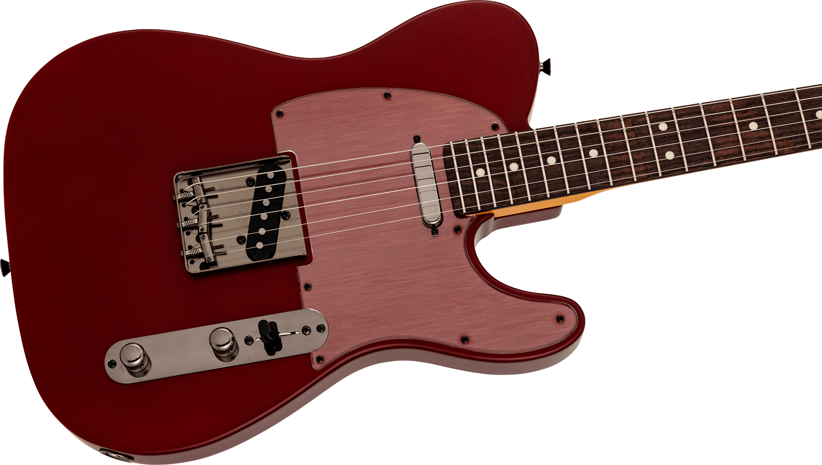 Fender Tele Hybrid Ii Mij Ltd Jap 2s Ht Rw - Matte Inferno Red - E-Gitarre in Teleform - Variation 2