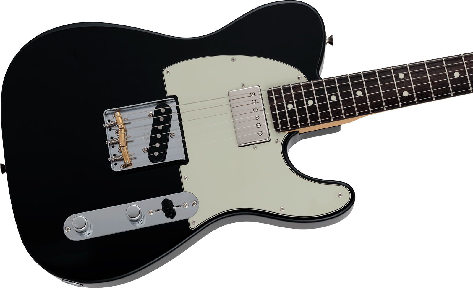 Fender Tele Hybrid Ii Mij Ltd Jap Sh Ht Rw - Black - E-Gitarre in Teleform - Variation 2