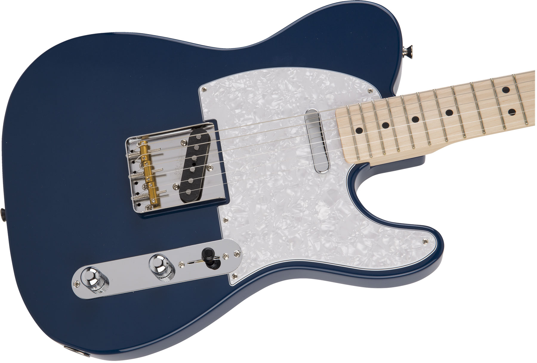 Solidbody egitarre Fender Hybrid Telecaster (MN, Japan) indigo blau