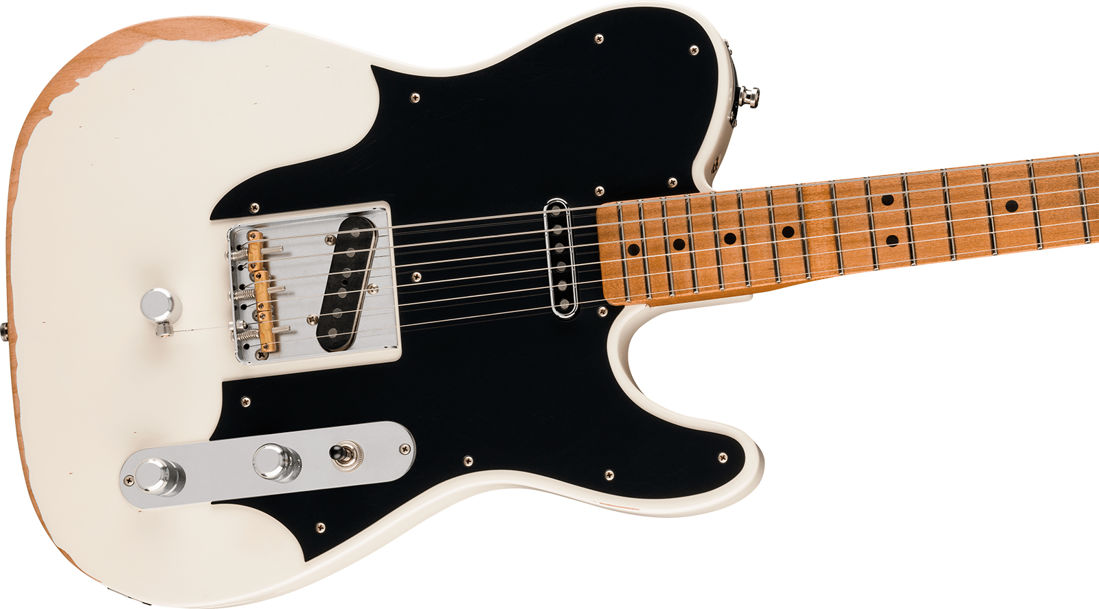 Fender Tele John Osborne Signature Mex 2s Ht Mn - Road Worn Olympic White - E-Gitarre in Teleform - Variation 2