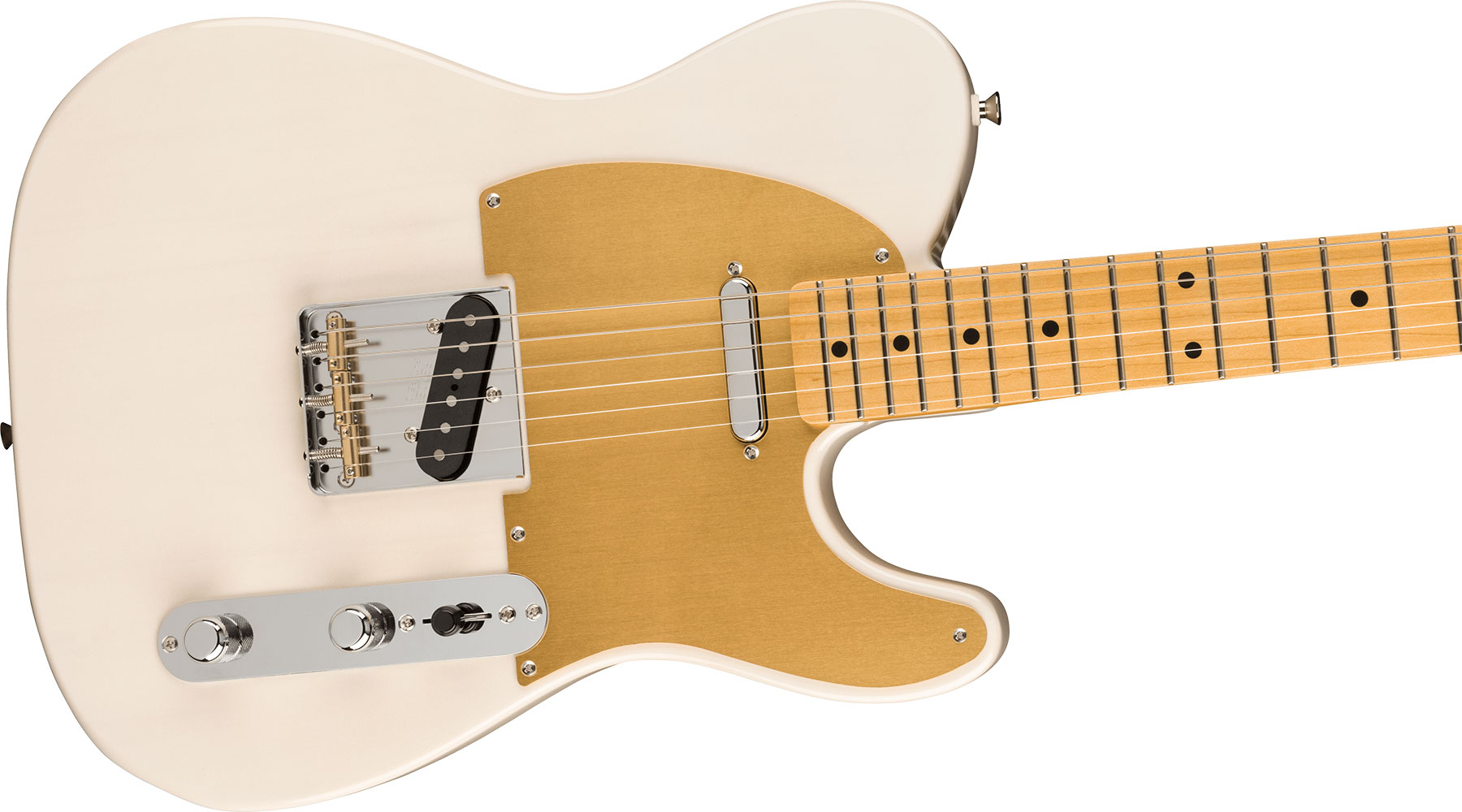 Fender Tele '50s Jv Modified Jap 2s Ht Mn - White Blonde - E-Gitarre in Teleform - Variation 2