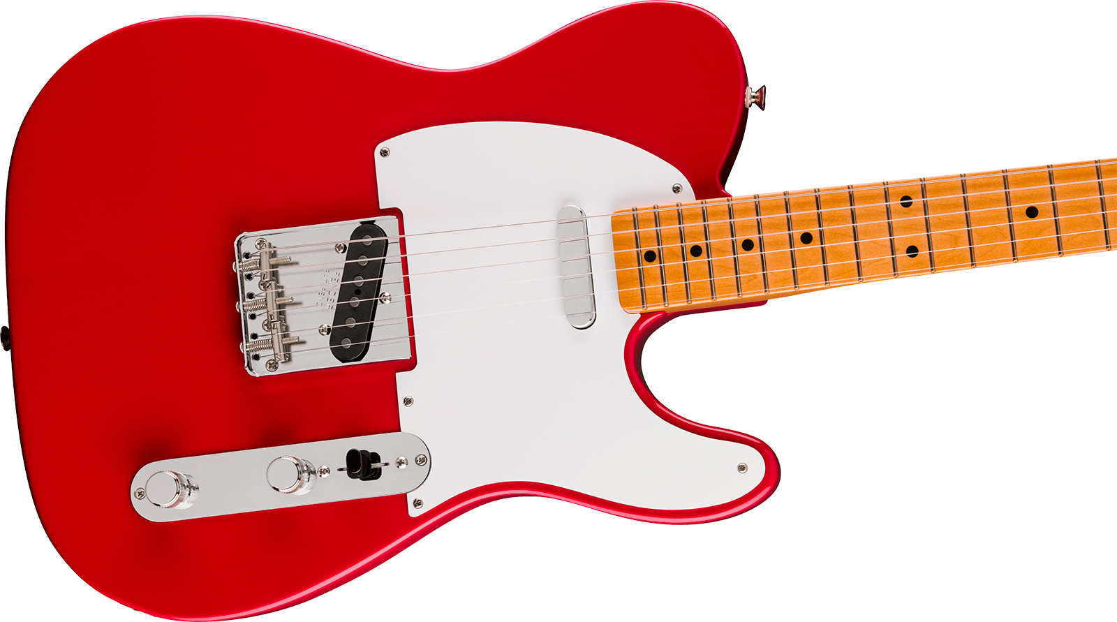 Fender Tele Late 50s Vintera 3 Mex 2s Ht Mn - Dakota Red - E-Gitarre in Teleform - Variation 2