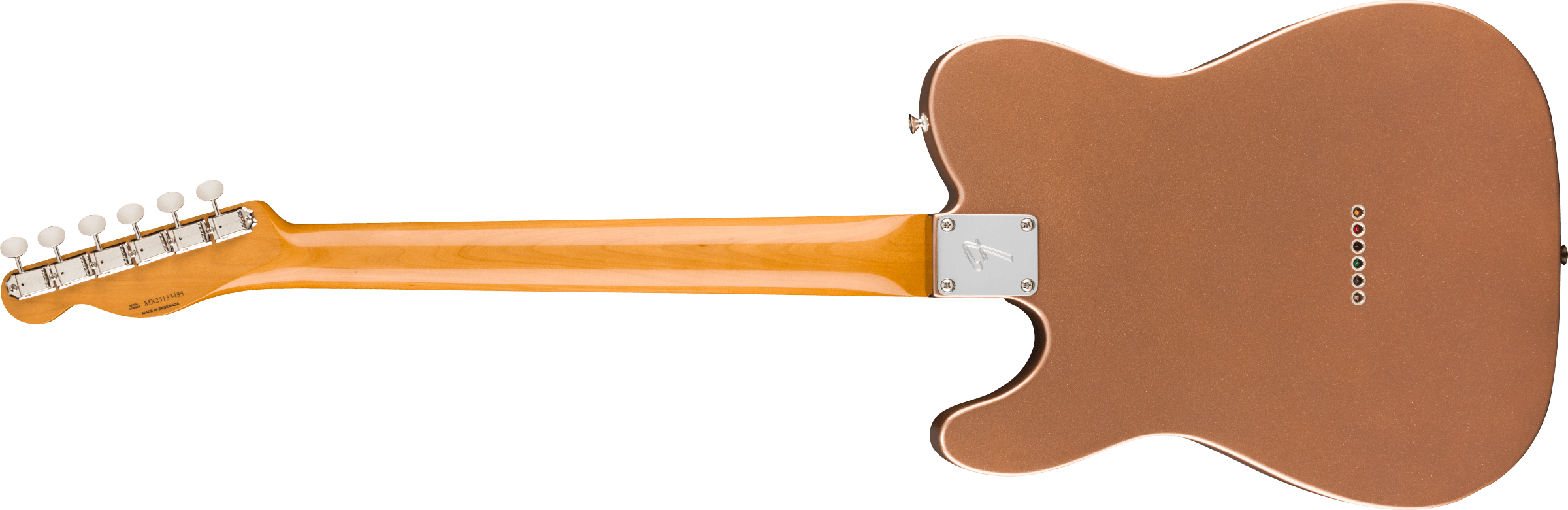 Fender Tele Mid 60s Vintera 3 Mex 2s Ht Rw - Firemist Gold - E-Gitarre in Teleform - Variation 1