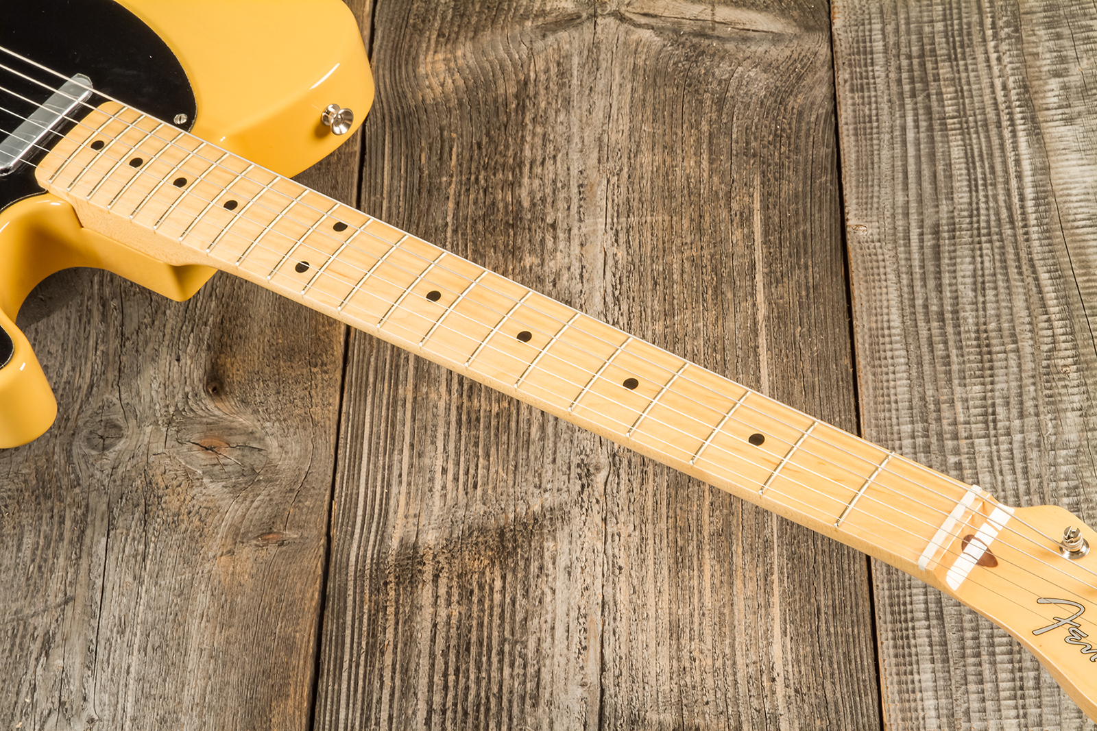 Fender Tele Nocaster 1951 Traditional Ii Jap 2s Ht Mn - Butterscotch Blonde - E-Gitarre in Teleform - Variation 12