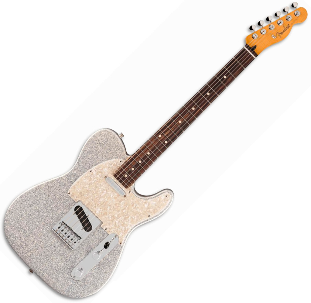 Fender Tele Player Ii 75th Ann. Mex 2s Ht Rw - Diamond Dust Sparkle - E-Gitarre in Teleform - Variation 1
