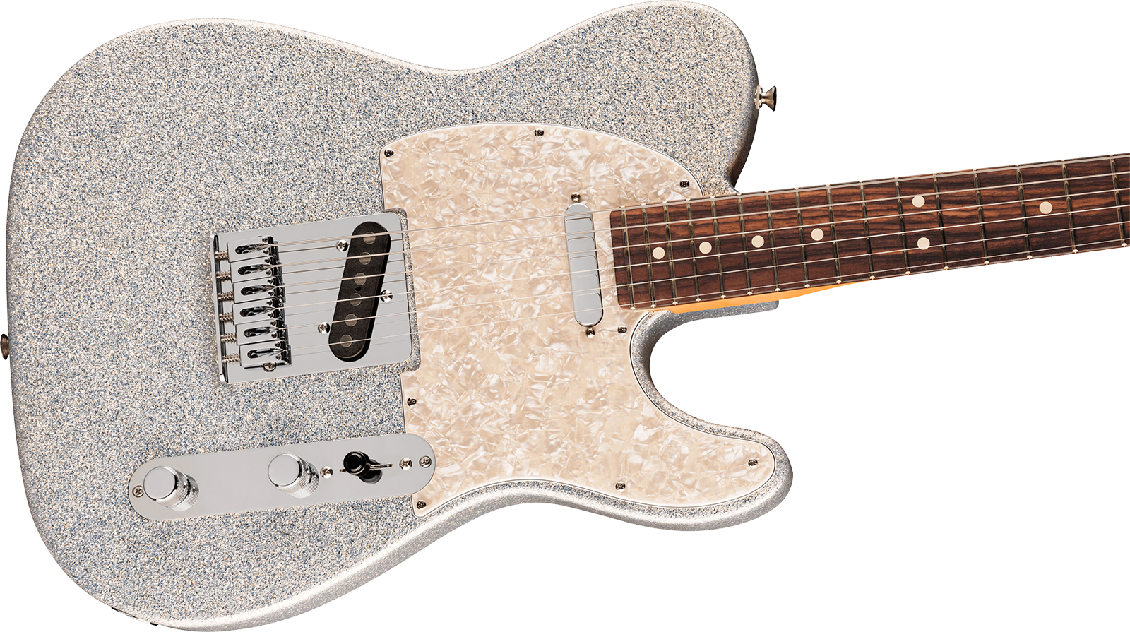 Fender Tele Player Ii 75th Ann. Mex 2s Ht Rw - Diamond Dust Sparkle - E-Gitarre in Teleform - Variation 3