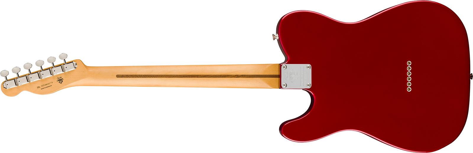 Fender Tele Player Ii 75th Anniversary Mex Ht 2s Mn - Candy Apple Red - E-Gitarre in Teleform - Variation 1