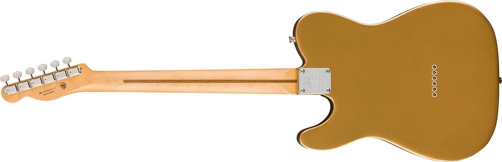 Fender Tele Player Ii 75th Anniversary Mex Ht 2s Mn - Aztec Gold - E-Gitarre in Teleform - Variation 1
