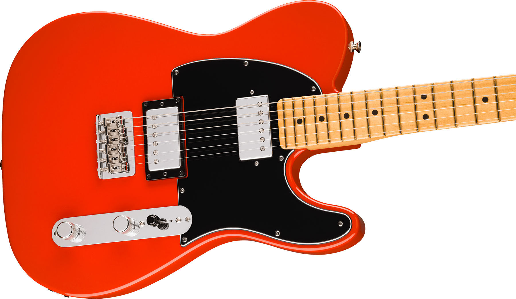Fender Tele Player Ii Hh Mex 2h Ht Mn - Coral Red - E-Gitarre in Teleform - Variation 2