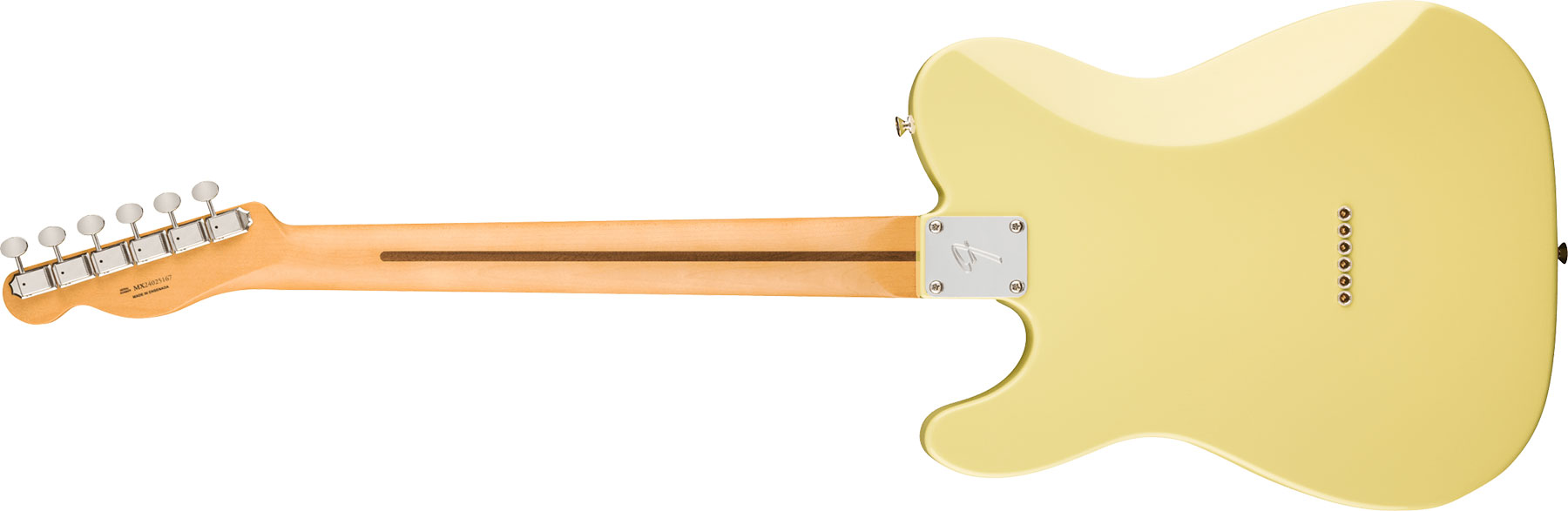Fender Tele Player Ii Hh Mex 2h Ht Mn - Hialeah Yellow - E-Gitarre in Teleform - Variation 2