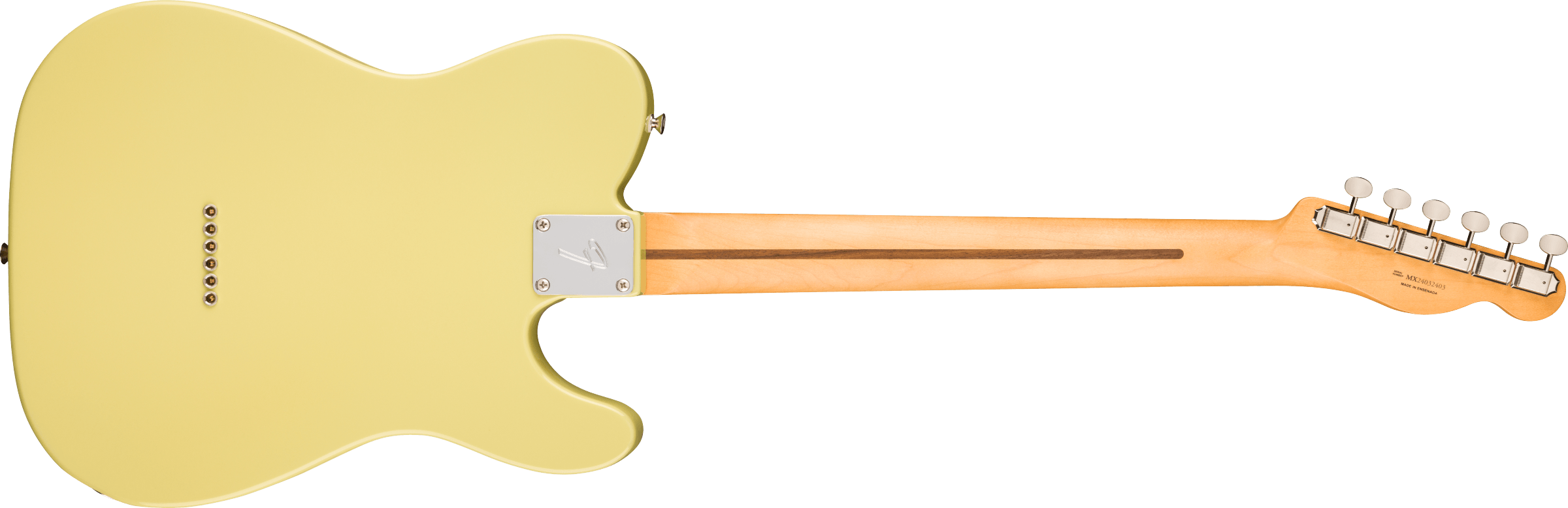 Fender Tele Player Ii Lh Mex Aulne Gaucher 2s Ht Mn - Hialeah Yellow - E-Gitarre in Teleform - Variation 1