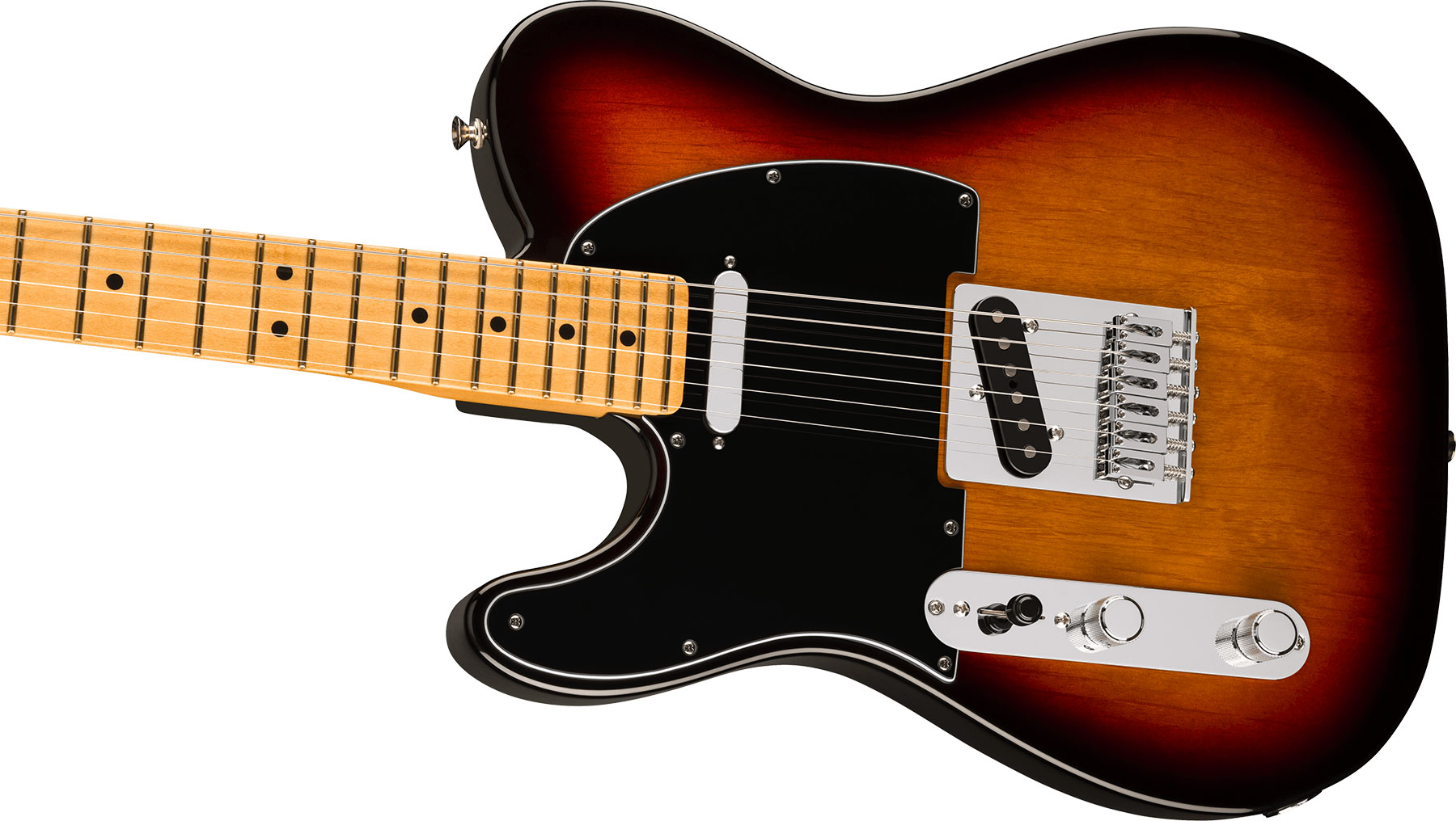 Fender Tele Player Ii Lh Mex Aulne Gaucher 2s Ht Mn - 3-color Sunburst - E-Gitarre in Teleform - Variation 2