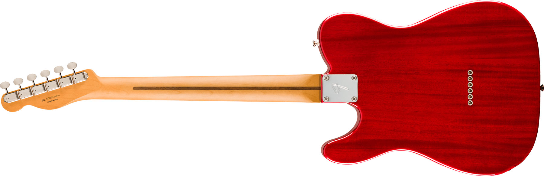 Fender Tele Player Ii Mex Acajou 2s Ht Rw - Transparent Cherry - E-Gitarre in Teleform - Variation 1