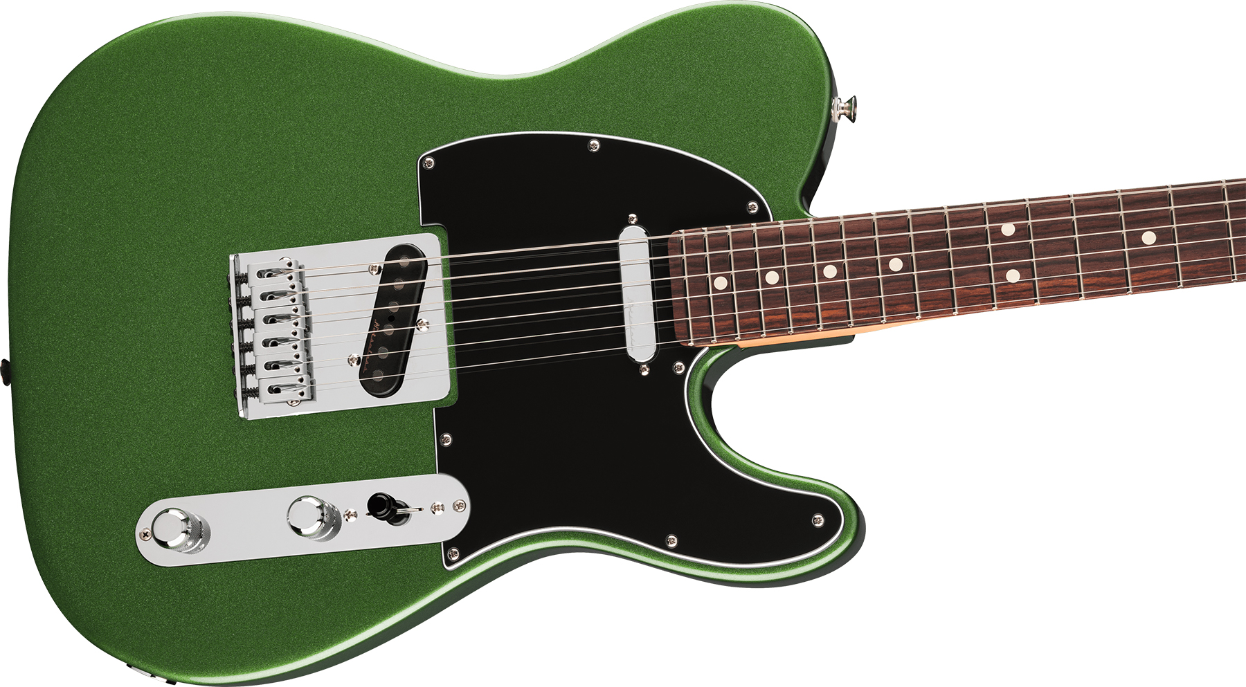 Fender Tele Player Ii Modified Mex 2s Ht Rw - Harvest Green Metallic - E-Gitarre in Teleform - Variation 2