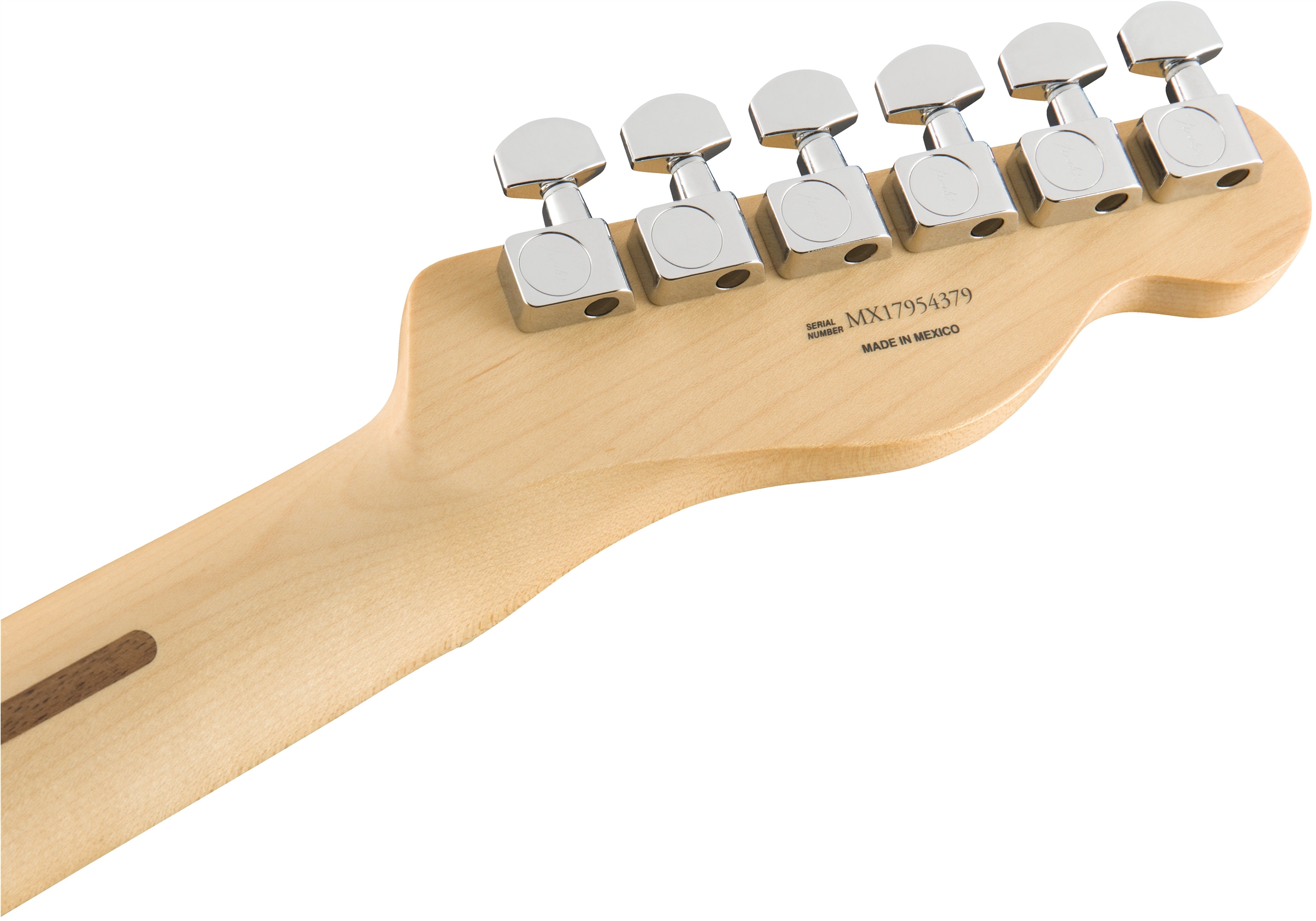 Fender Tele Player Lh Gaucher Mex 2s Mn - Butterscotch Blonde - E-Gitarre für Linkshänder - Variation 5