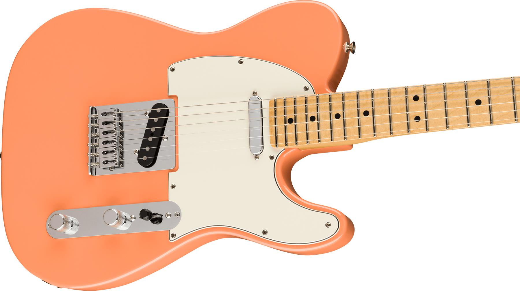Fender Tele Player Ltd Mex 2s Ht Mn - Pacific Peach - E-Gitarre in Teleform - Variation 2