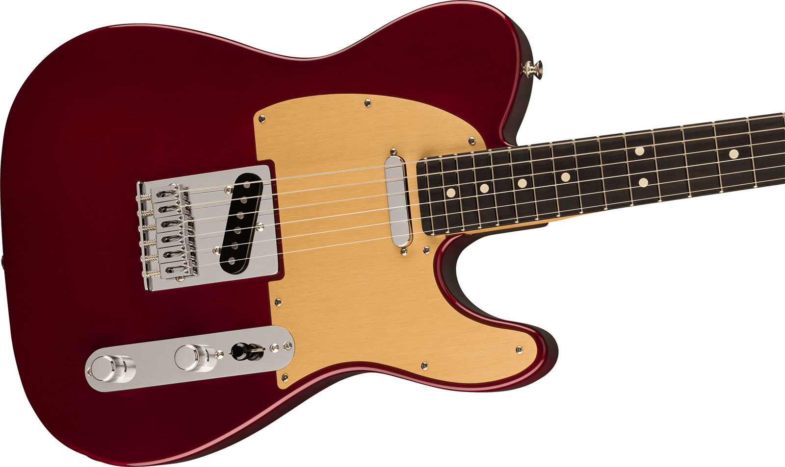 Fender Tele Player Ltd Mex 2s Pure Vintage Ht Eb - Oxblood - E-Gitarre in Teleform - Variation 2