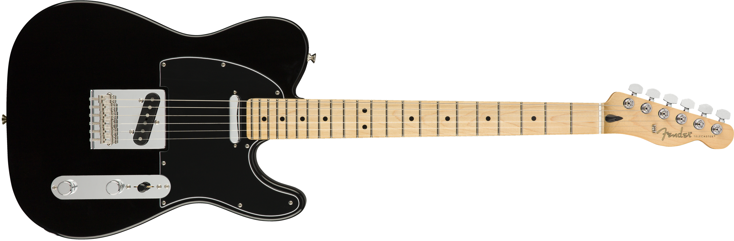 Fender Tele Player Mex Mn - Black - E-Gitarre in Teleform - Variation 1