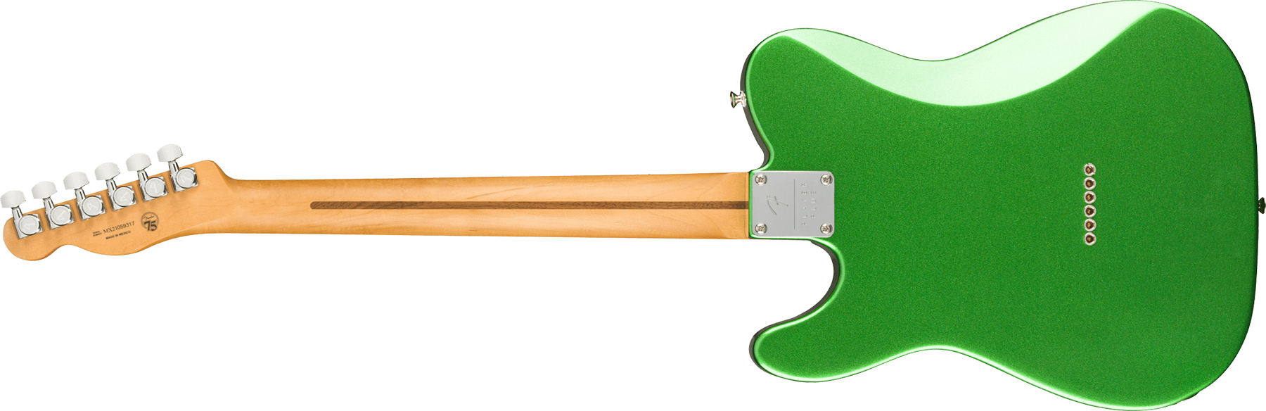 Fender Tele Player Plus Mex 2s Ht Mn - Cosmic Jade - E-Gitarre in Teleform - Variation 1