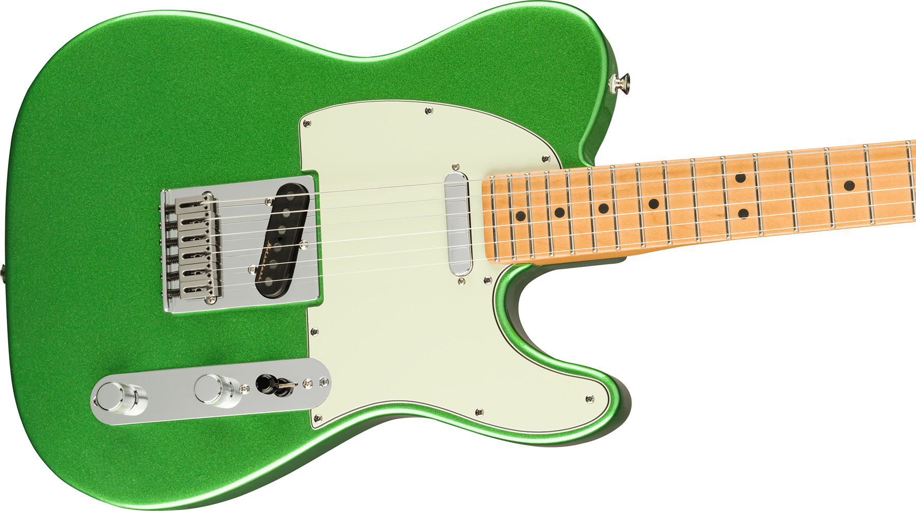 Fender Tele Player Plus Mex 2s Ht Mn - Cosmic Jade - E-Gitarre in Teleform - Variation 2