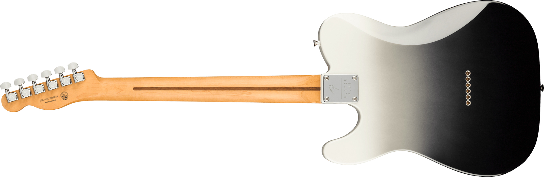 Fender Tele Player Plus Mex 2s Ht Pf - Silver Smoke - E-Gitarre in Teleform - Variation 1