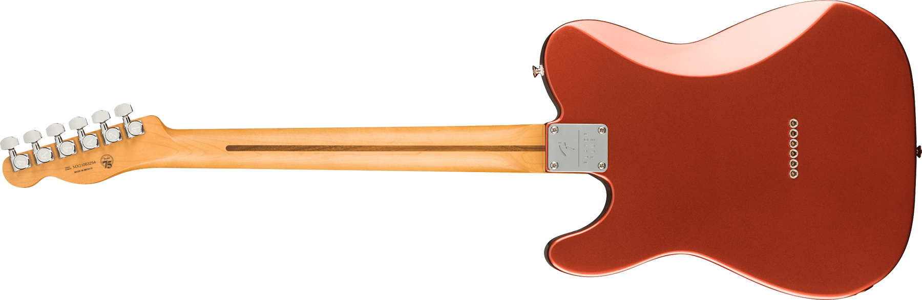 Fender Tele Player Plus Nashville Mex 3s Ht Pf - Aged Candy Apple Red - E-Gitarre in Teleform - Variation 1