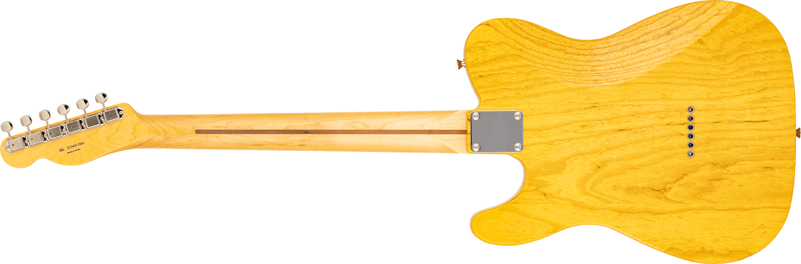 Fender Tele  Raw Ash Mij Ltd Jap 2s Ht Mn - Satin Vintage Natural - E-Gitarre in Teleform - Variation 1