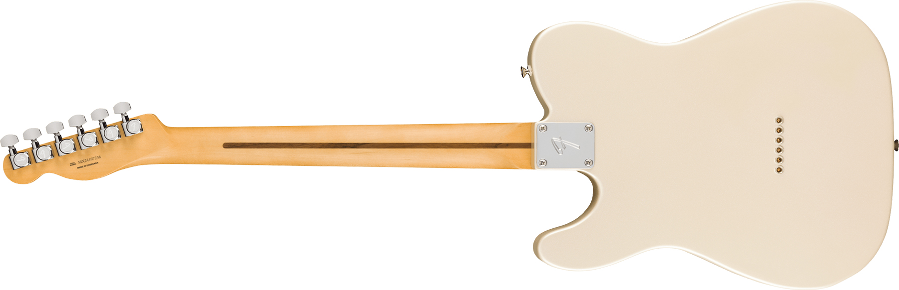 Fender Tele Sh Player Ii Modified Mex 2s Ht Mn - Olympic Pearl - E-Gitarre in Teleform - Variation 1
