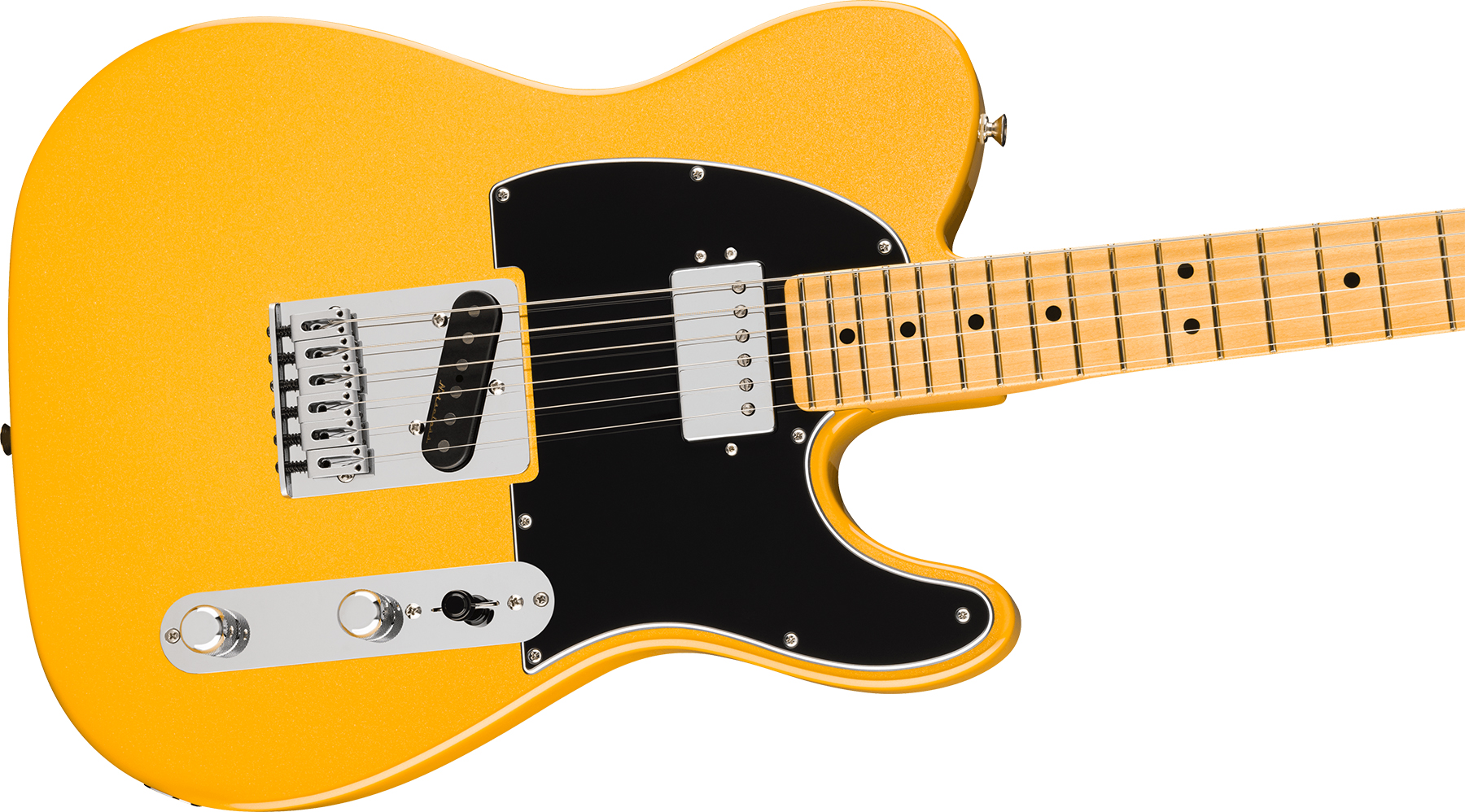 Fender Tele Sh Player Ii Modified Mex 2s Ht Mn - Sunshine Yellow - E-Gitarre in Teleform - Variation 2