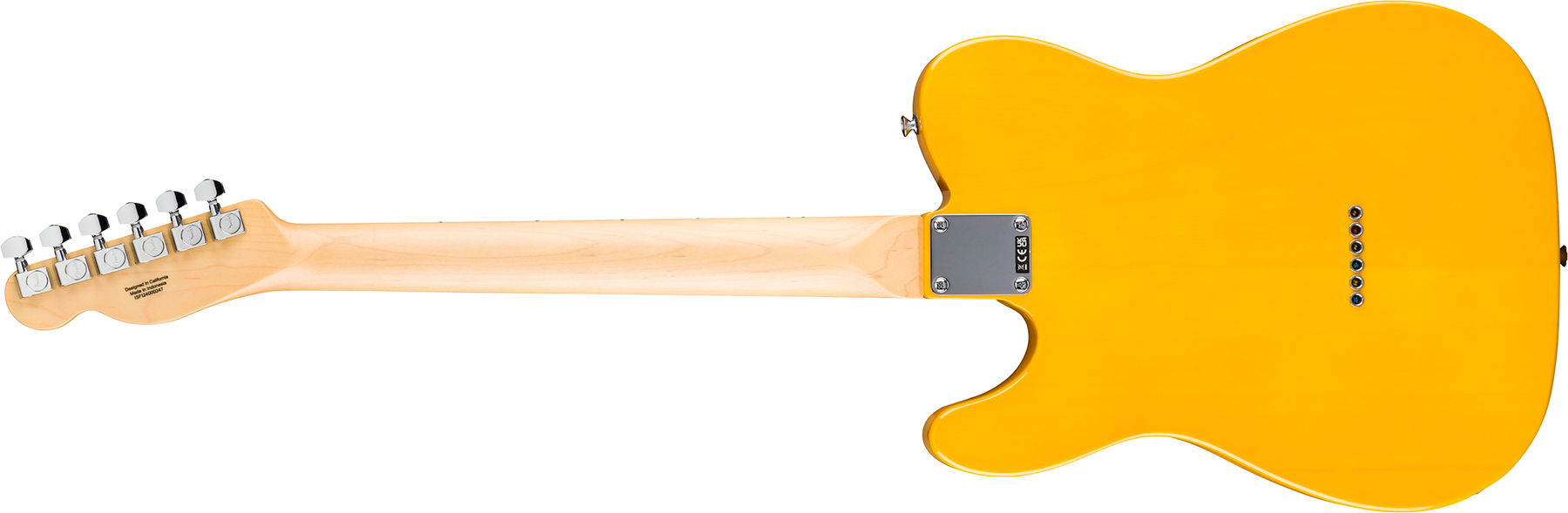 Fender Tele Standard Ind 2s Ht Mn - Butterscotch Blonde - E-Gitarre in Teleform - Variation 1
