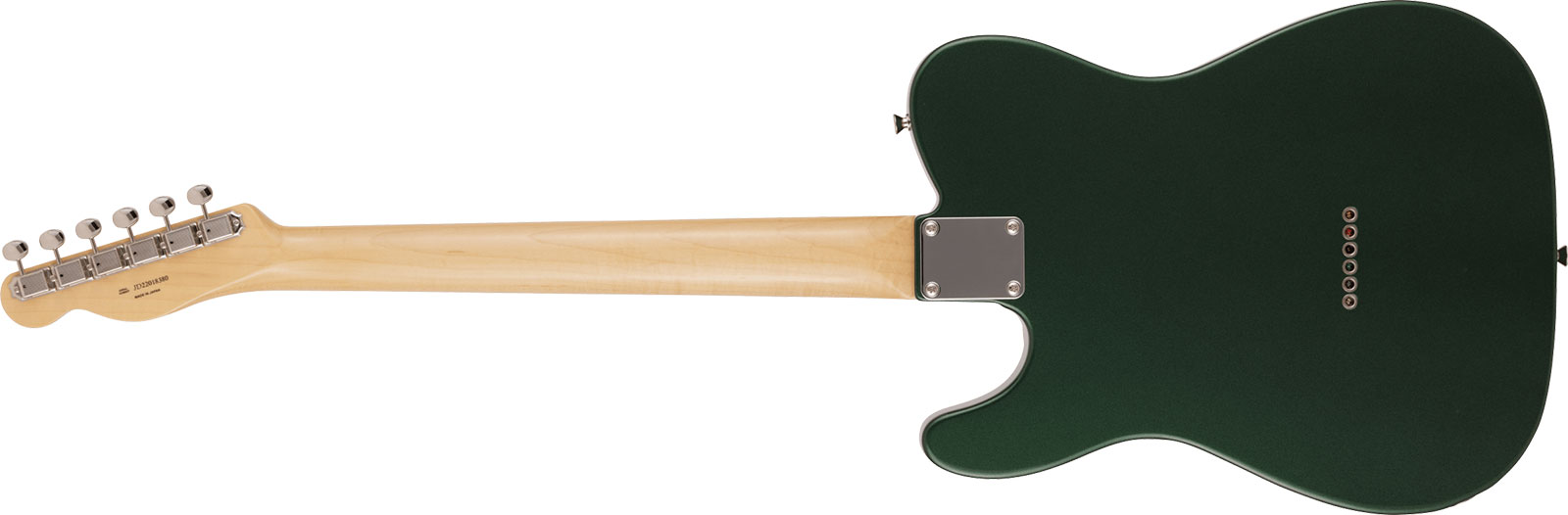 Fender Tele Traditional 60s Mij 2s Ht Rw - Aged Sherwood Green Metallic - E-Gitarre in Teleform - Variation 1