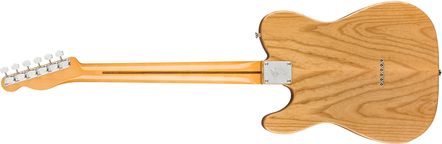 Fender Tele 60s Thinline American Original Usa Ss Mn - Aged Natural - Semi-Hollow E-Gitarre - Variation 1