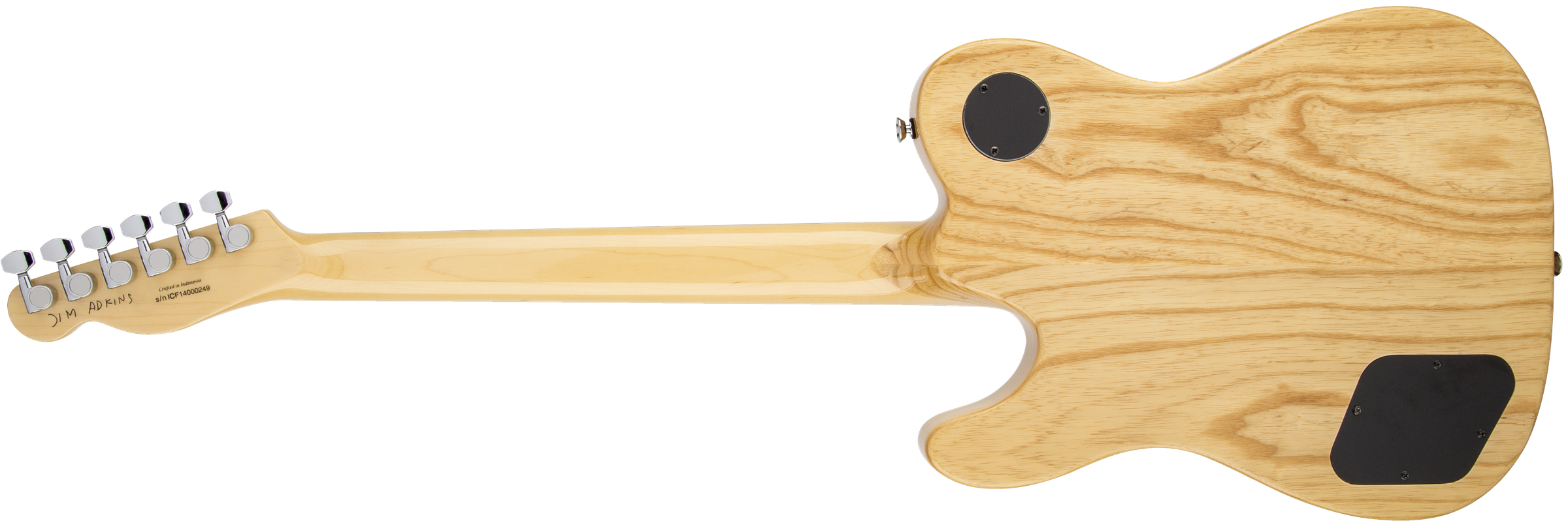 Fender Jim Adkins Tele Ja-90 Mex Signature 2p90 - Natural - Semi-Hollow E-Gitarre - Variation 5