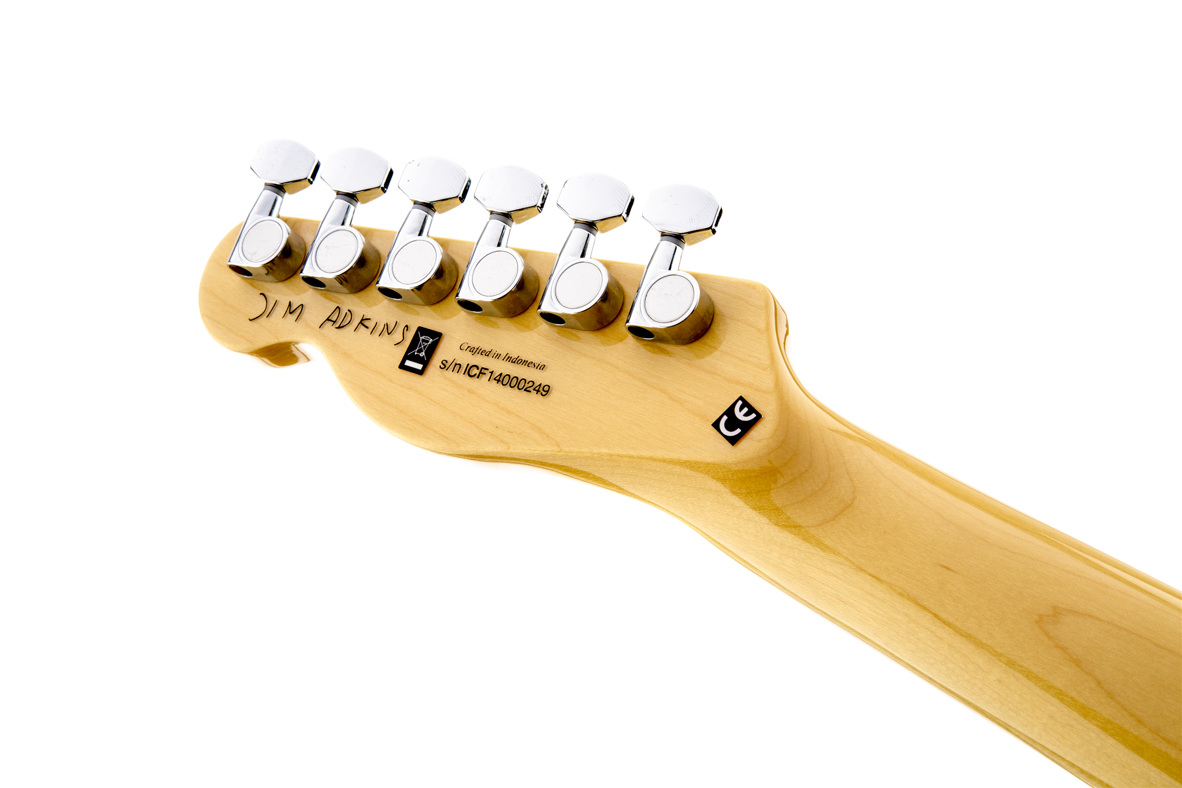 Fender Jim Adkins Tele Ja-90 Mex Signature 2p90 - Natural - Semi-Hollow E-Gitarre - Variation 7