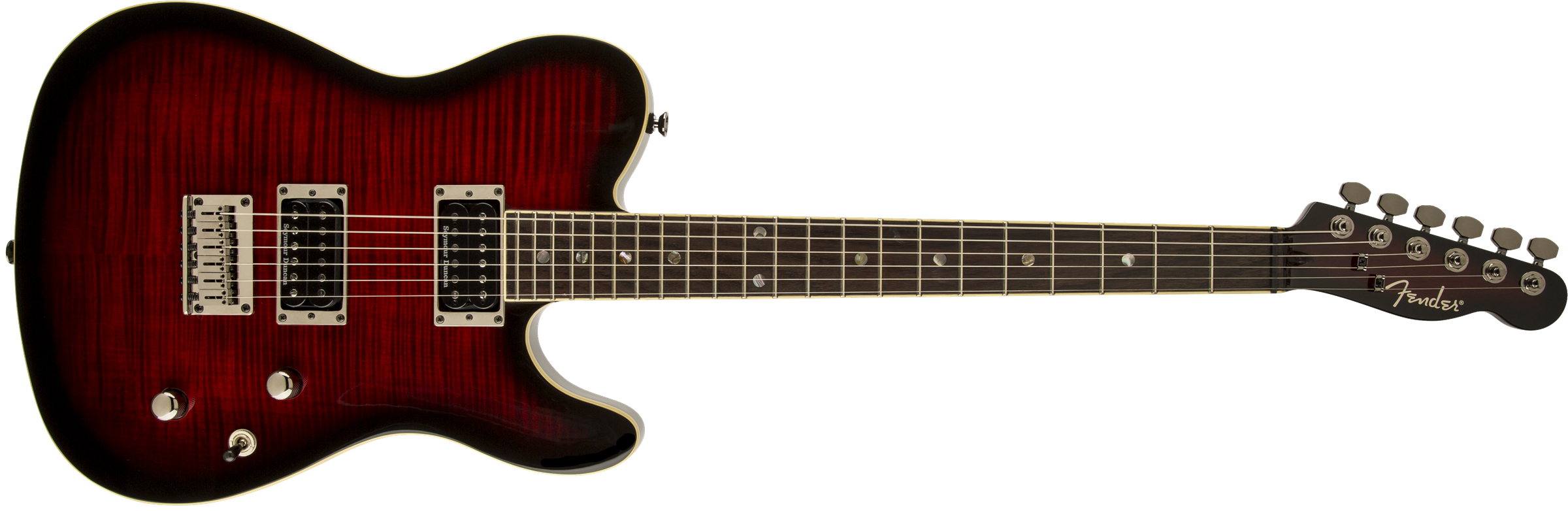 Fender Telecaster Korean Special Edition Custom Fmt (lau) - Black Cherry Burst - E-Gitarre in Teleform - Variation 1